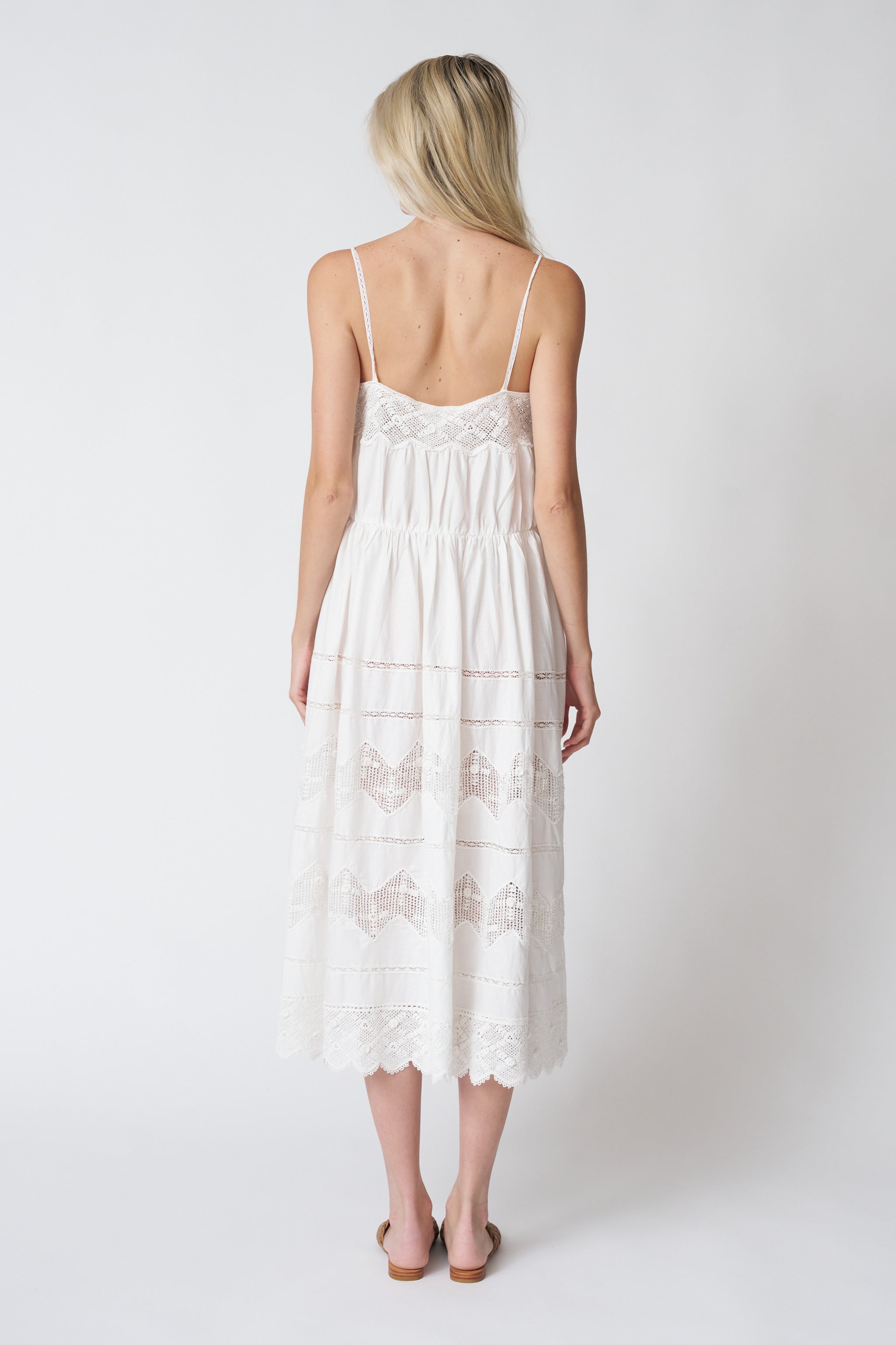The Rosette Crochet Dress.