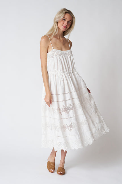 The Rosette Crochet Dress.