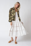 The Rosette Crochet Dress.