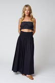 Emerson Fry Vacation Top in Midnight Linen