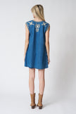 Sylvie Dress in Arizona Denim