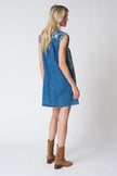 Sylvie Dress in Arizona Denim