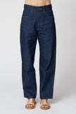 Micaela Greg Dark Indigo Panel Jean