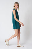 Jungmaven Baez Dress in Deep Teal