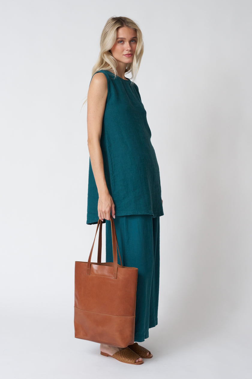 Jungmaven 100% Hemp Cambria Pant - Deep Teal
