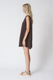 Jungmaven Baez Dress in Coffee Bean