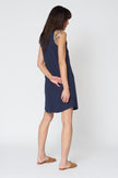 High Neck Dress in Black or Navy