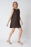 Jungmaven Baez Dress in Coffee Bean