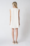 Jungmaven Baez Dress in Washed White