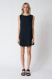 Jungmaven Baez Dress in Black Summer Denim