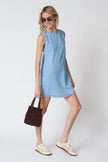 Jungmaven Baez Dress in Light Summer Denim