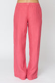 Dana Straight Leg Linen Trouser in Poppy