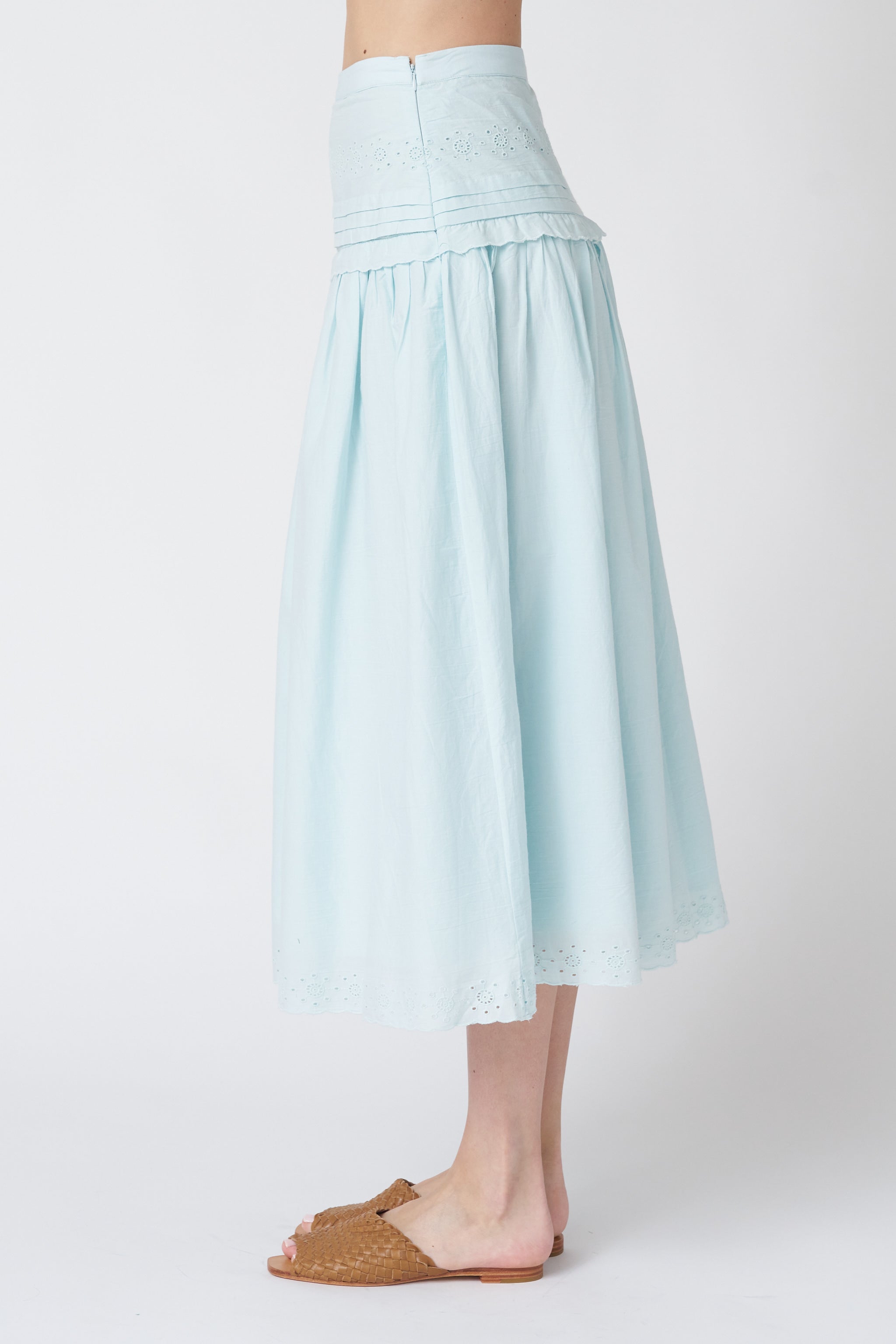 Ciao Lucia Irati Skirt in Baby Blue