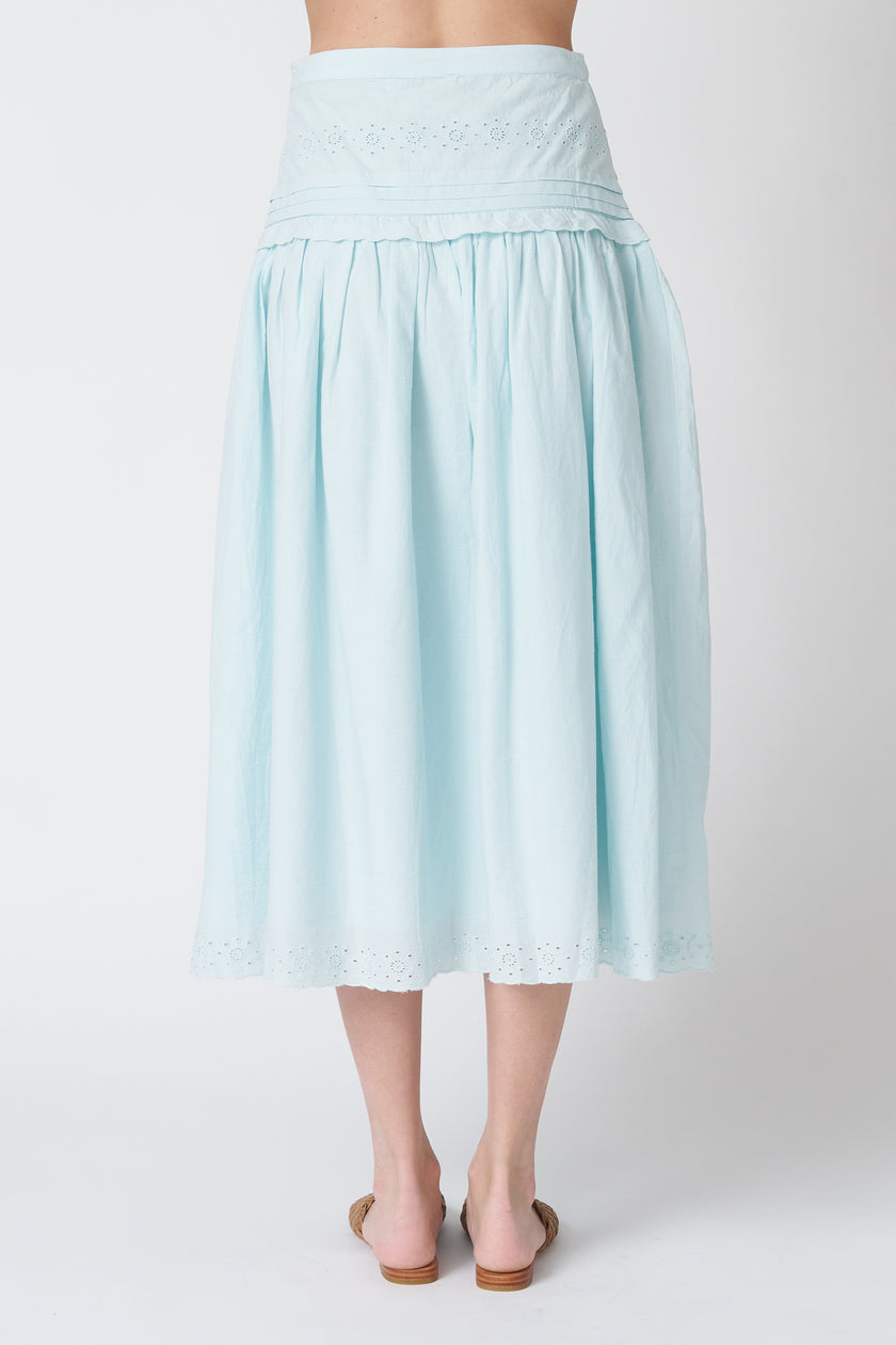Ciao Lucia Irati Skirt in Baby Blue