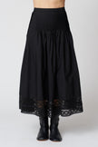 The Structured Victorian Skirt in Black