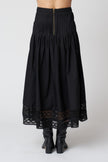 The Structured Victorian Skirt in Black