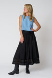 The Structured Victorian Skirt in Black