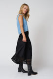 The Structured Victorian Skirt in Black