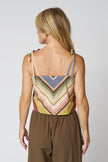 The Folio Top in Davenport Stripe
