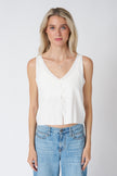 Jungmaven Anacapa Tank - Washed White