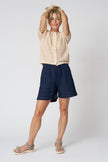 Micaela Greg Dark Indigo Field Short