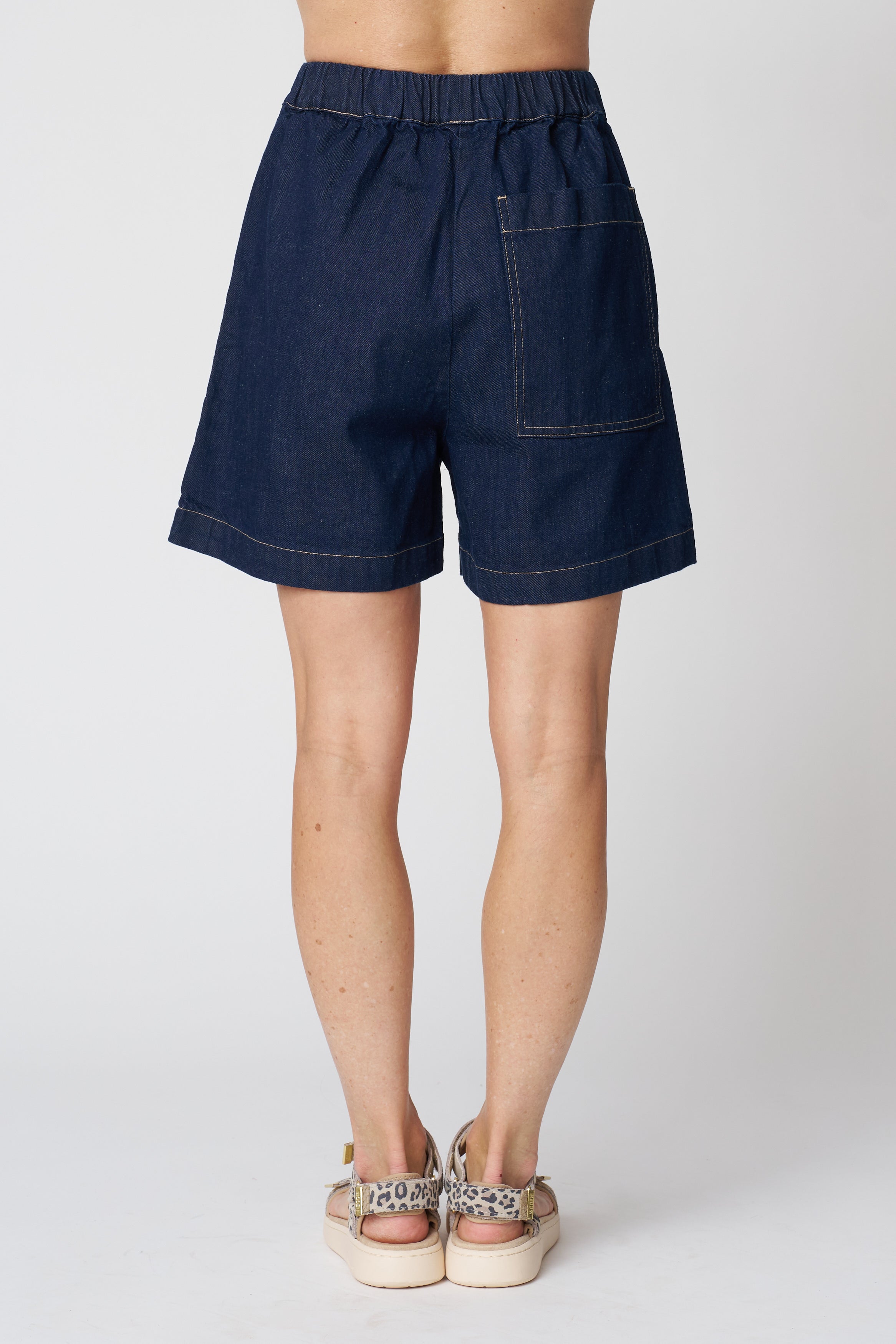 Micaela Greg Dark Indigo Field Short