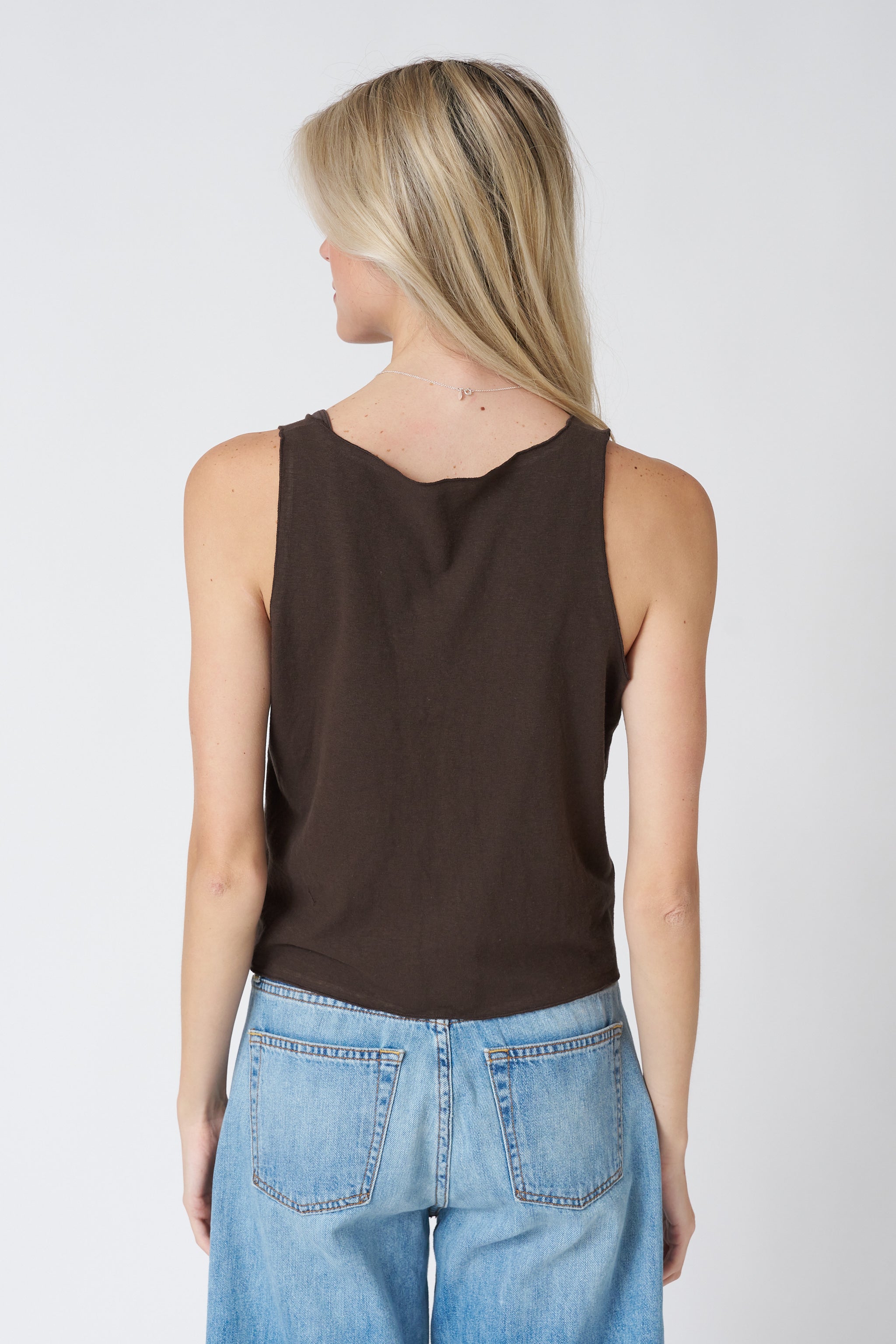 Jungmaven Anacapa Tank - Coffee Bean