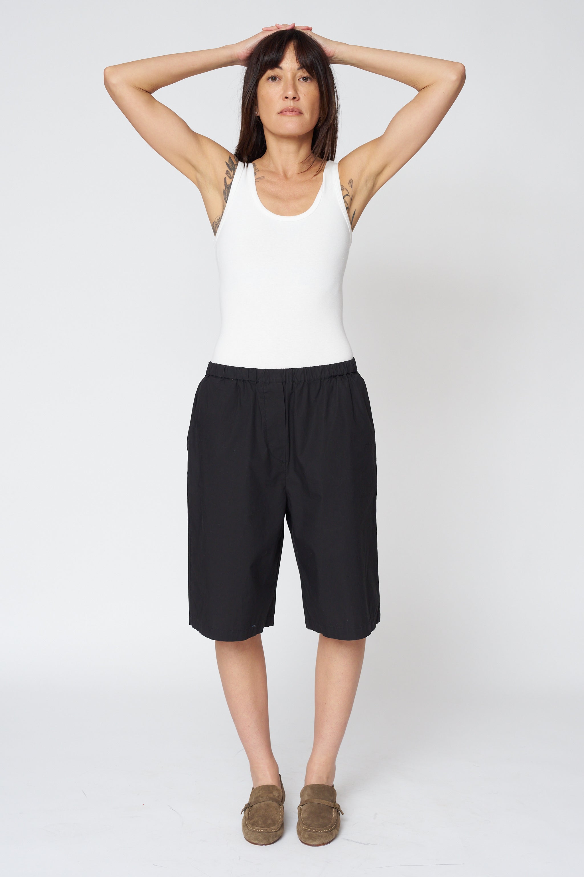 Tomoko Walking Short in Black