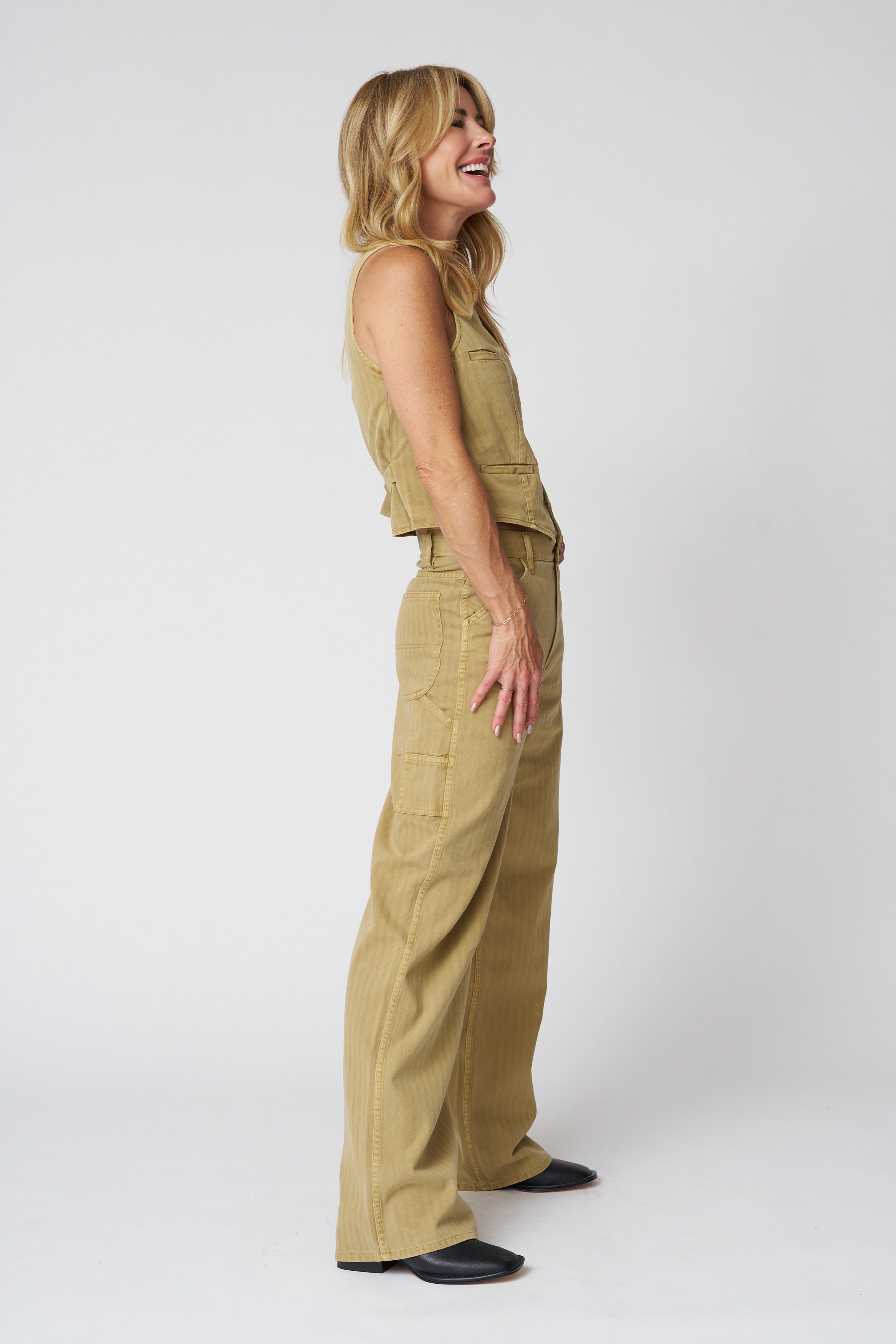 The Suit Vest in Driftwood