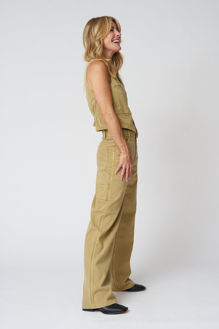 The Suit Vest in Driftwood