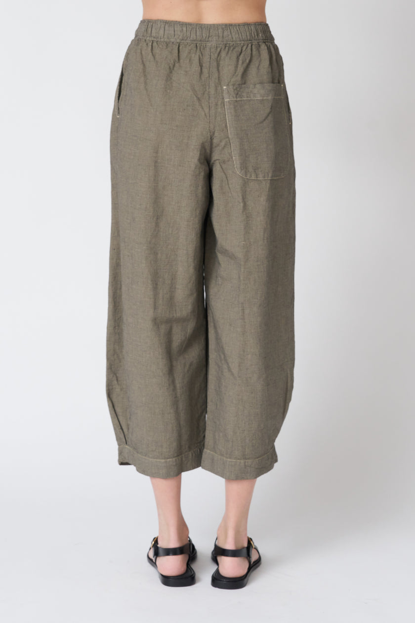 Carys Micro Houndstooth Wide Leg Pants