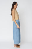 Denim Drawcord Skirt