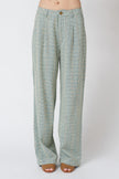 Theodore Trouser in Cerulean Western Lace