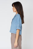 Denim Cuffed Shirt