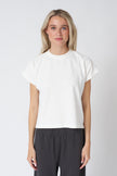 Le Bon Shoppe Jeanne Tee - White Cotton