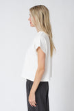 Le Bon Shoppe Jeanne Tee - White Cotton