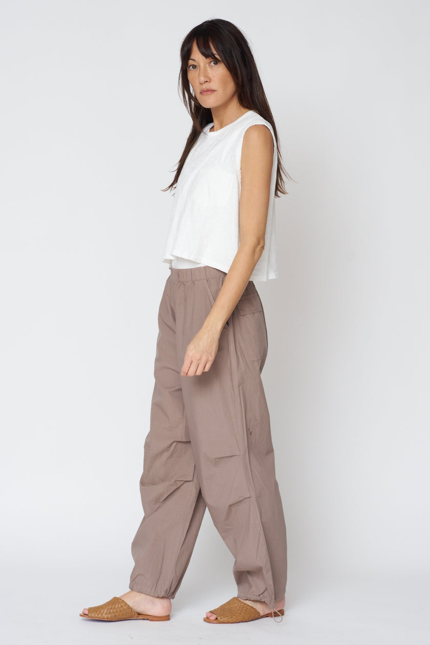 Brooks Corded Hem Pant in Sahara
