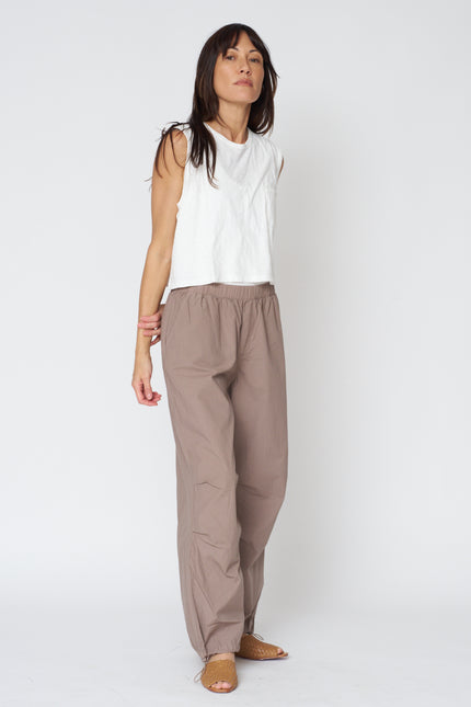 Brooks Corded Hem Pant in Sahara