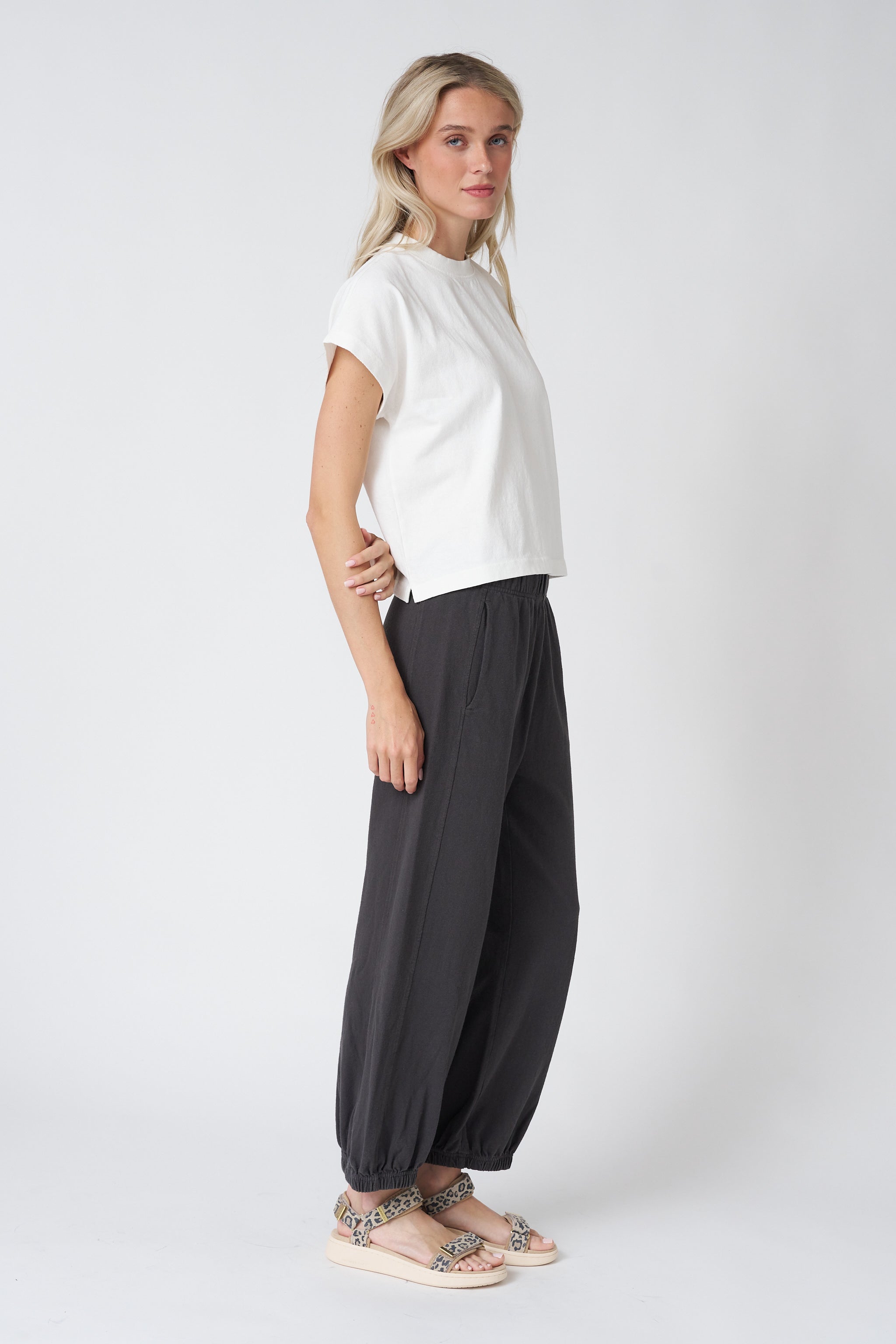 Le Bon Shoppe Jeanne Tee - White Cotton