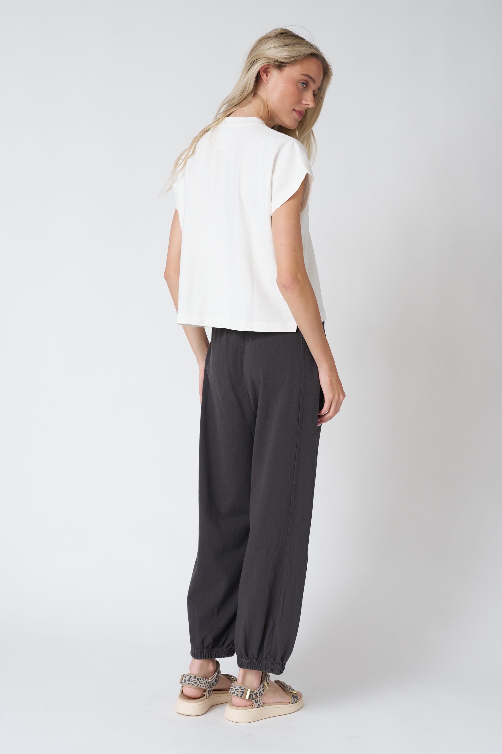 Le Bon Shoppe Jeanne Tee - White Cotton