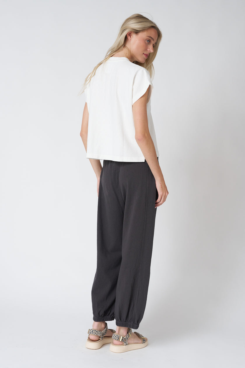 Le Bon Shoppe Jeanne Tee - White Cotton