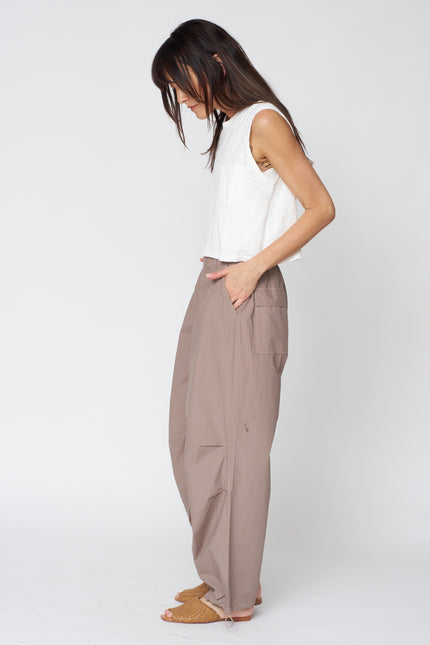 Brooks Corded Hem Pant in Sahara