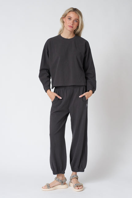 Le Bon Shoppe Balloon Pants - Dark Slate