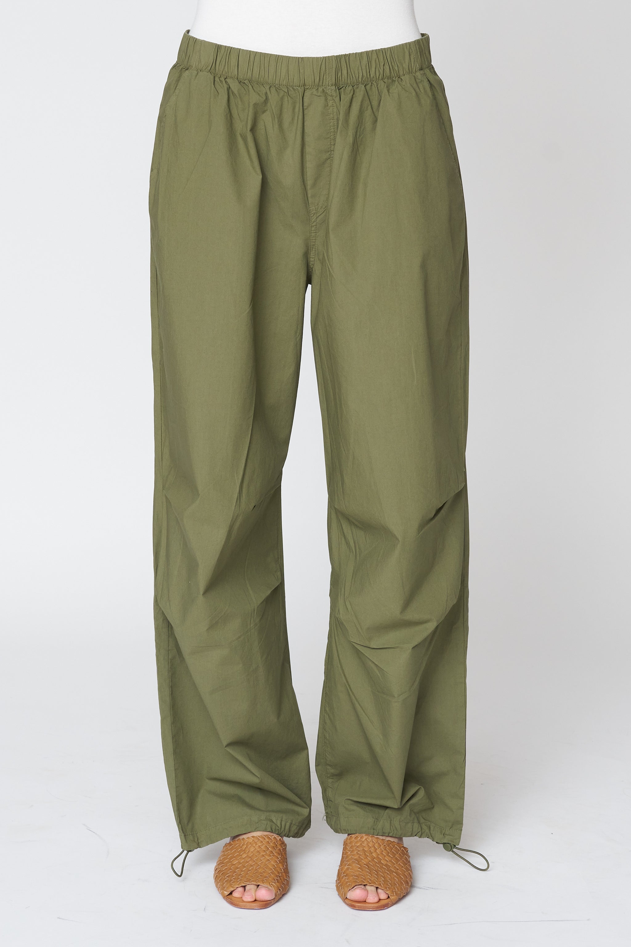 Brooks Corded Hem Pant in Kale