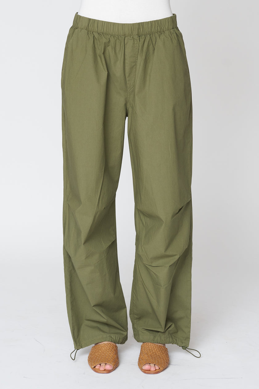 Brooks Corded Hem Pant in Kale