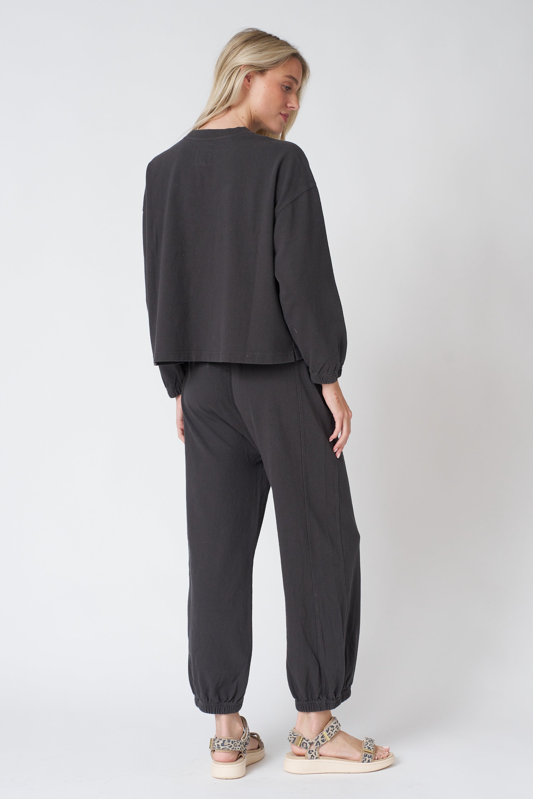 Le Bon Shoppe Balloon Pants - Dark Slate