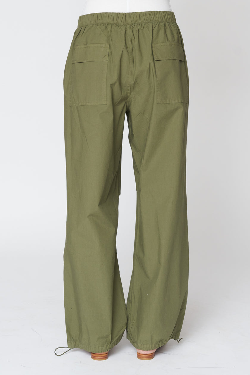 Brooks Corded Hem Pant in Kale