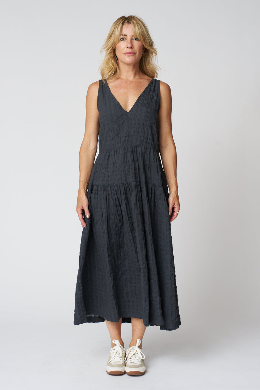 Micaela Greg Ira Dress in Faded Black