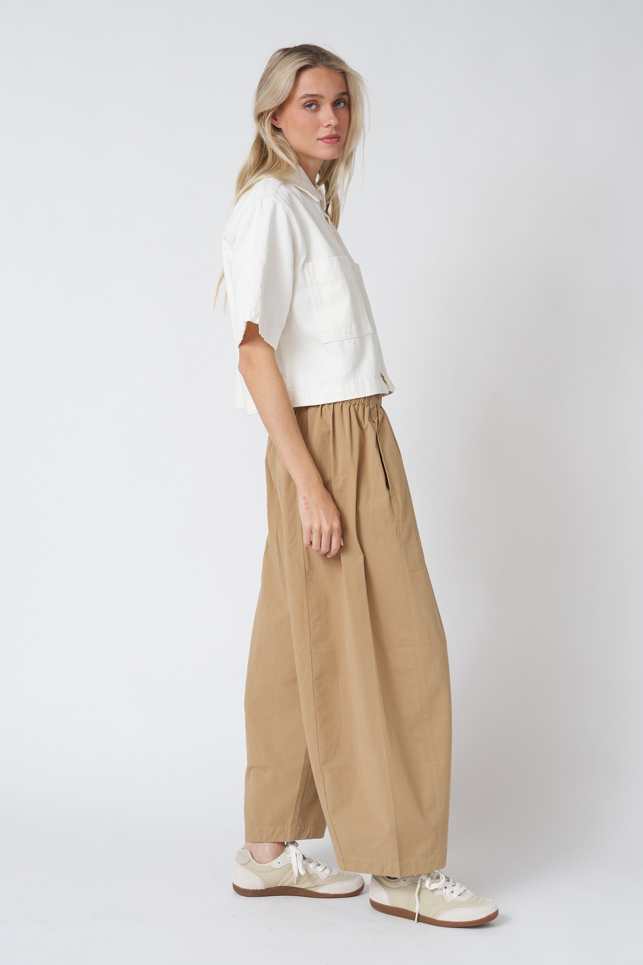 Le Bon Shoppe Parachute Pants - Khaki