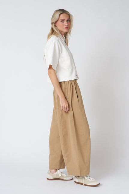 Le Bon Shoppe Parachute Pants - Khaki